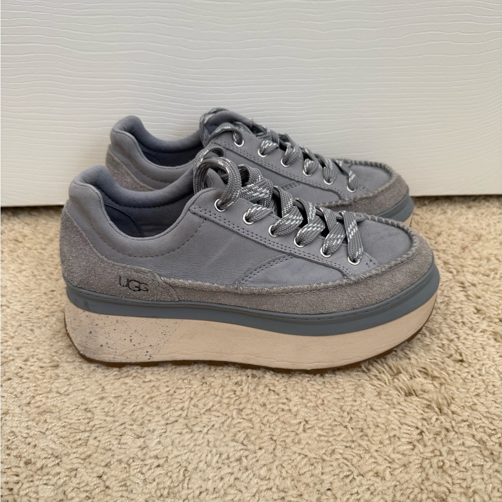 UGG Leather & Suede Platform Sneakers